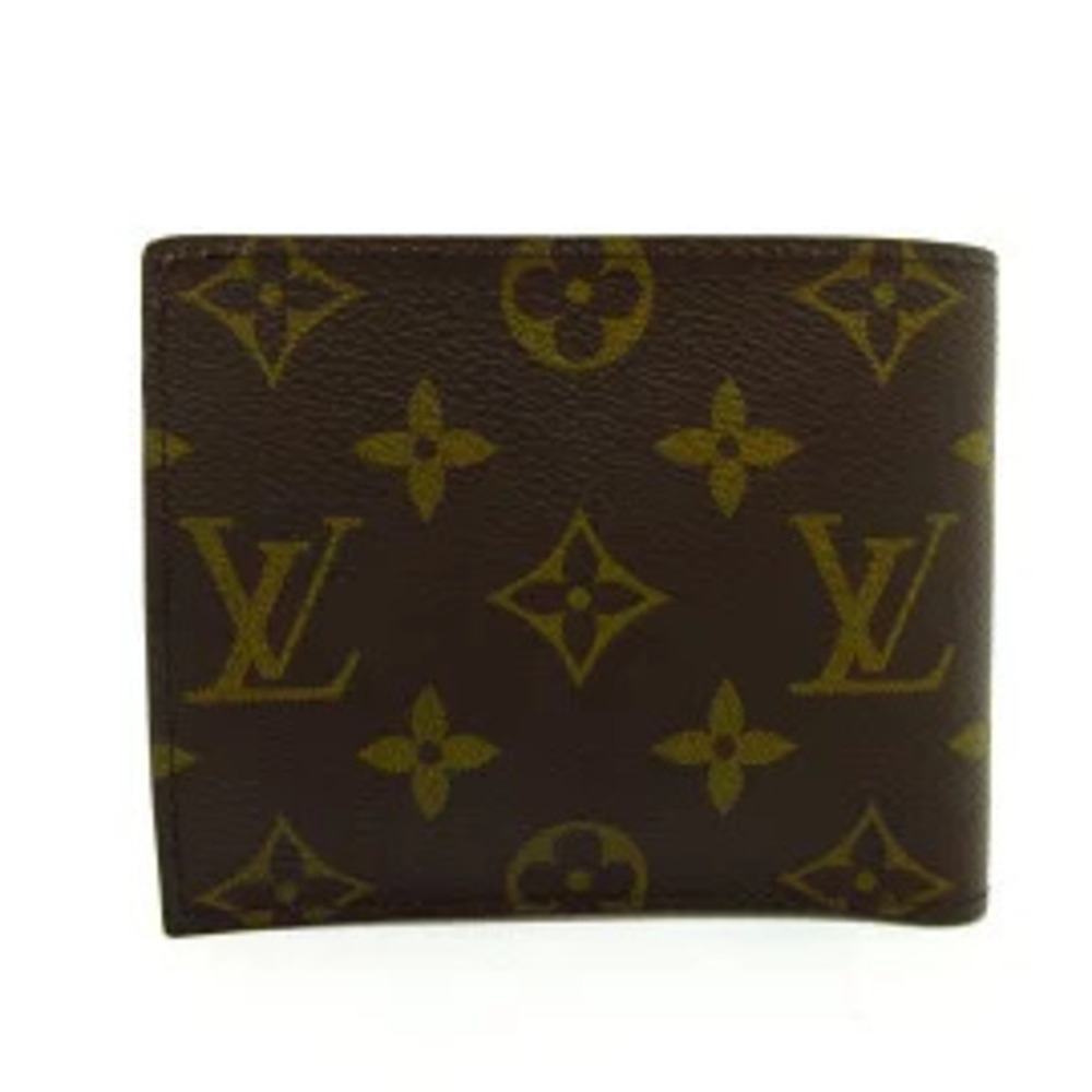 Louis Vuitton NM Portefeuille Marco Bi Wallet Monogram fold Canvas Brown
